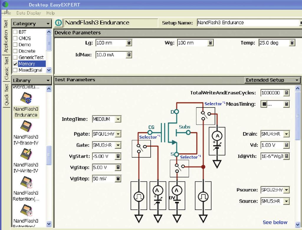 04 Keysight Improving Flash Memory Cell Characterization Using the Keysight B1500A - Application Note B1500A Flash Memory Test Key Features (continued) Three level pulses Each HV-SPGU module has two