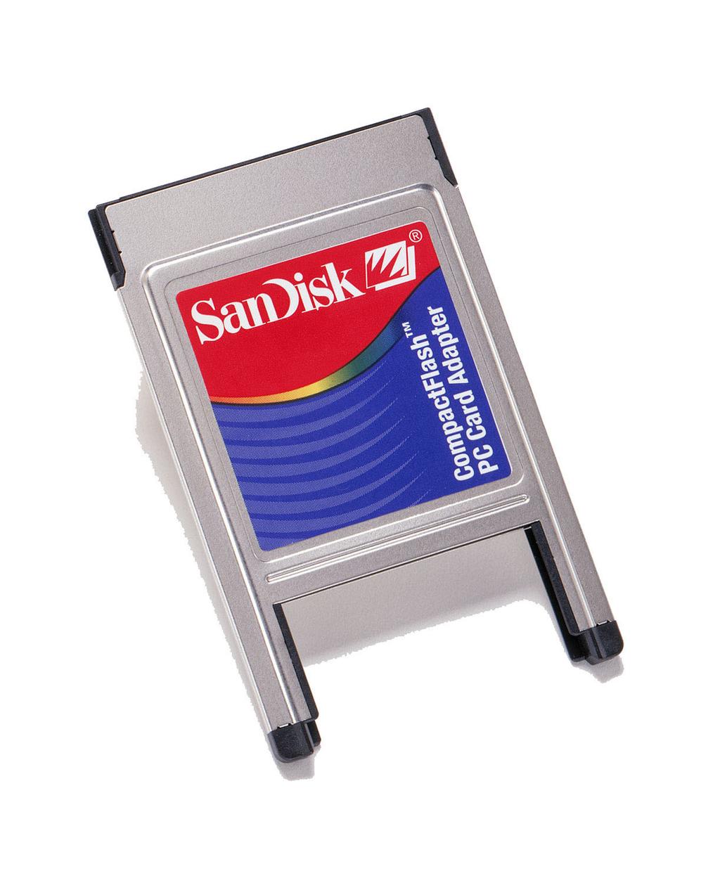 Remove the CompactFlash When using a PC Card Adapter, the card must be properly stopped before the it is