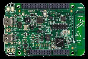 How to start development with standalone PCB and supports application development with NXP s Bluetooth Low Energy, Generic FSK, and IEEE Std. 802.15.4 protocol stacks including Thread. Fig 6.