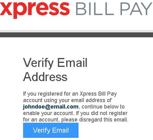 3. Secure Verification You will receive a message that you need to verify your email