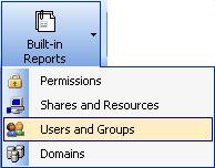 CHAPTER 3 Built-in Reports 3.4 How to view Built-in Reports for Users and Groups?