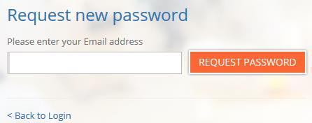 Log in and log out Figure 8: Send request to reset password You can close the browser window through which you requested the "Password reset e-mail".
