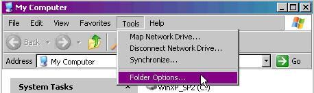 switching it off and on. Disabling the Single-Click to open option in Windows XP 1.