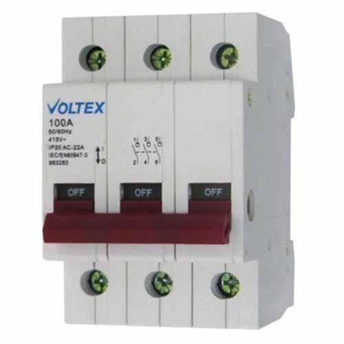 Isolating Switch 100A To be used as a switch isolator in a circuit