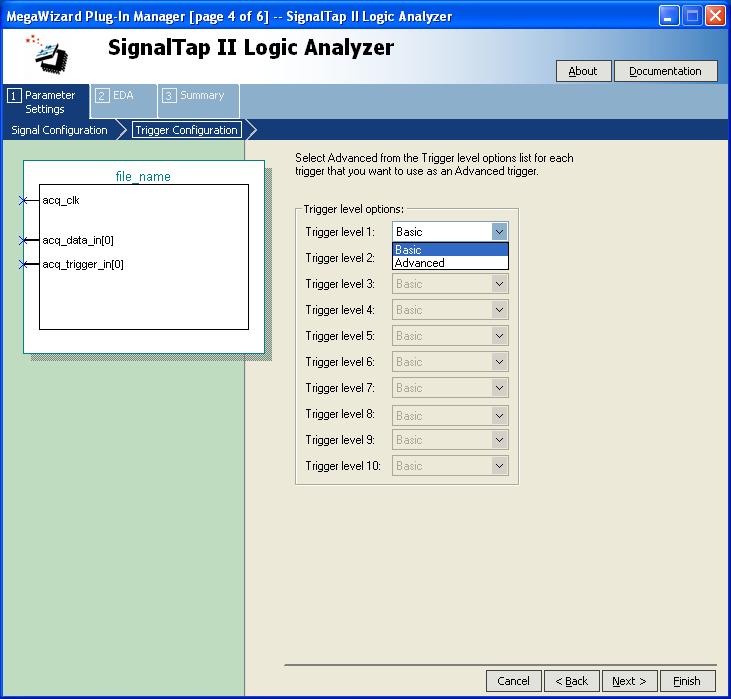 Chapter 15: Design Debugging Using the SignalTap II Embedded Logic Analyzer 15 13 Add the SignalTap II Embedded Logic Analyzer to Your Design Figure 15 7.