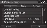 Pairing a Phone To use hands-free phone and streaming audio functions, you must first pair your phone to the system.