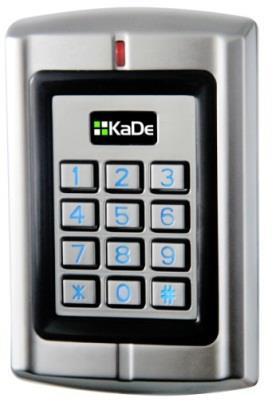 Standalone controllers series KZ-700 Dual-relay output for door opening, door status detecting, open door by button Card block enrollment With manager cards for adding or deleting card user easily