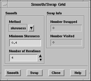 3. Smooth (and swap) the grid. Grid Smooth/Swap.