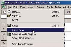 Save your document using the SAVE AS option under the FILE menu.