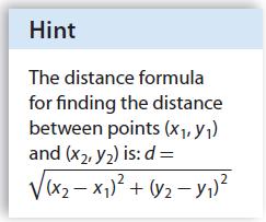 When a figure is on a coordinate plane and no measurements are given, the distance formula