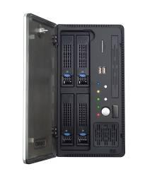 Opening the Chassis Overview Side Panel w/venting Slim CD-ROM Carrier (Optional) Main Cable through hole w/