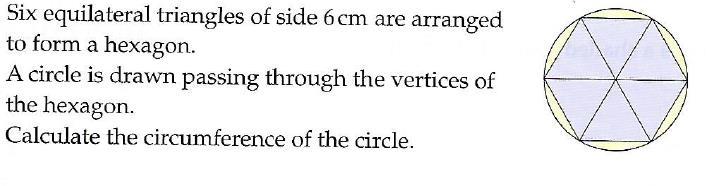 (each unit square represents 1 cm ). 6 cm.