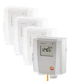 testo Saveris software All temperature and humidity values are collated and documented without interruption here.