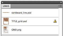 Clearly label any additional layers you use. Open the TITLE_grid.psd file in Photoshop.
