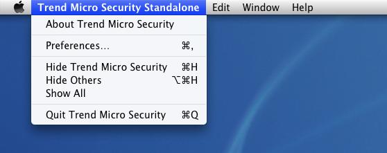 Managing Trend Micro Security for Macintosh The Protection Status screen contains the following items: Protection Status Displays the status of your protection (Protected/At Risk).