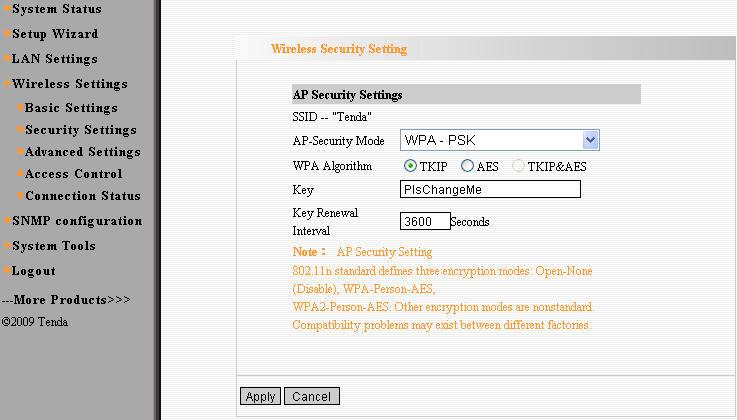 WPA- PSK WPA (Wi-Fi Protected Access), a Wi-Fi standard, is a more recent wireless encryption scheme, designed to improve the security features of WEP.