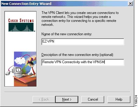 Implementation Details Implementation Guide After the switch side of the VPN configuration has been done, the VPN client must be configured by performing the following procedure.