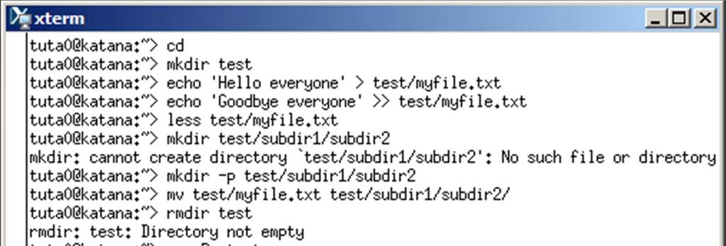 Modifying the Linux File System Demonstration