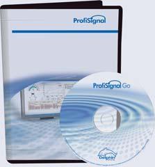 included Quick to deploy LogMessages are delivered with the professional PCsoftware ProfiSignal Go, used for online/offline monitoring and measurement data analysis.