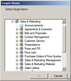 This section is relevant to property sets that are not in use (new or duplicated). To assign a property set to a list: 1.