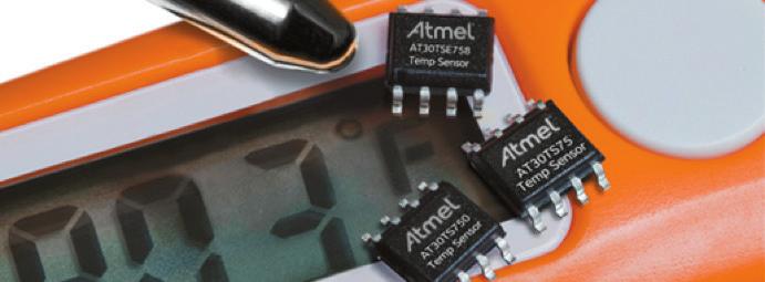 TEMPERATURE AT30T Sxxx Series - World s Most Versatile Digital Temperature Sensing Solutions Product Overview Atmel offers solutions with selectable temperature resolutions and conversion rates,