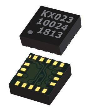 ACCELEROMETER KX022 & KX023 Accelerometer Tiny Accelerometers with FIFO/FILO Buffer and Flexset Performance Optimizer Product Overview The KX022 and KX023 accelerometers deliver unparalleled