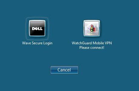 Procedures for Vista 5. Click on the WatchGuard Mobile VP icon. 6.