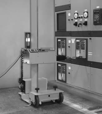 universal remote power racking system (RPR-2) can be employed on Magnum, as well as other drawout low and medium voltage power circuit breakers that use rotation of a shaft for insertion or removal.