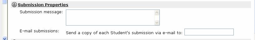 Edit the way results are displayed to a student. 3. You can have a copy of student s results sent to your external email address by entering your email address. 4.