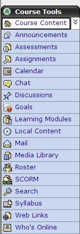 You can also access your Mail for each course while logged into a course.