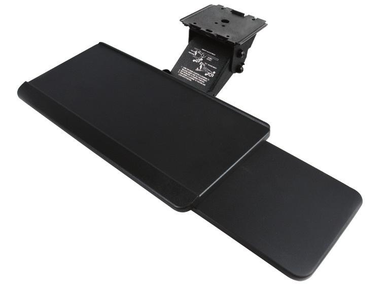 tray only available as SD-2 combo Accepts the OMN mousing surface kit (See page 13) SD-2 Value adjustable keyboard arm / Comfort keyboard tray KV