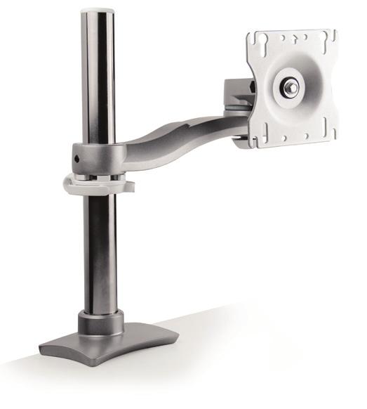 MONITOR ARMS Free up your desk space with a monitor arm that is made for the flat panel display.