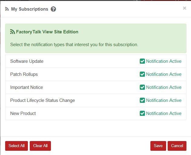 4. Select the Notification Range and Email Options you