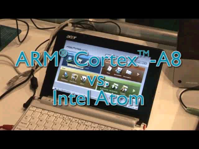 Demonstration of Performance ARM Platform TI OMAP 3530 550MHz with 256KB L2 Cache, Mistral OMAP3530 with 128MB DRAM, Debian Linux, Mozilla FireFox 3 Fennec Browser Results are scaled to 800MHz based