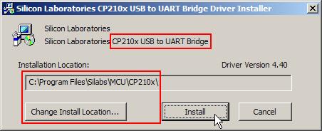 8) It will install CP210x USB to UART Bridge Driver now.