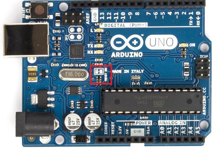 For advanced users, the Arduino Uno contains a trace on the board that can be cut to disable the auto-reset function that occurs every time the board is connected to the computer.