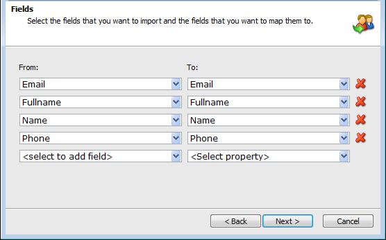 In the Import Recipients wizard, in the File to Import dialog box, select *.