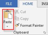 Copying, Cutting, and Pasting Text Copying Text: To copy text, use the mouse to select and highlight the words you want to copy.
