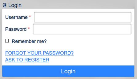 FORGOT YOUR PASSWORD? Click and follow the steps to create a new password. *Note: If you have access to more than one location, you have to choose one on the opening session.
