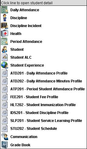 Chapter Three TEACHERVUE User Guide INDIVIDUAL STUDENT REPORTS If individual student reports have been added to the list of reports available in the TEACHERVUE software (by adding them to the