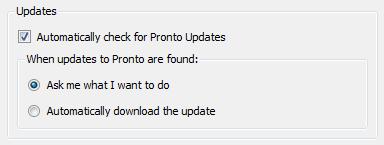 Software Updates From time to time, new software updates are released for Wimba Pronto.