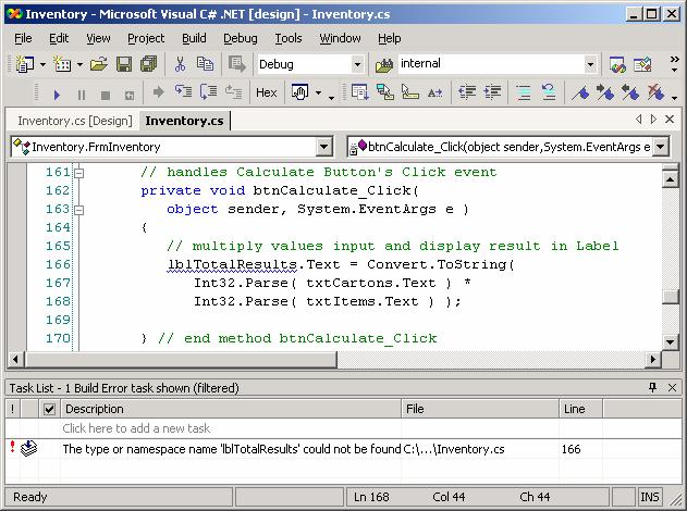 5.5 Using the Debugger: Syntax Errors 48 Figure 5.26 IDE with second syntax error.