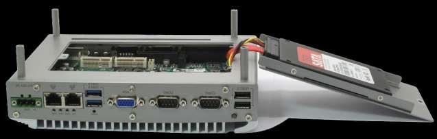 5. Pull out the SATA cable inside the chassis and
