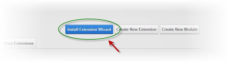 Figure 2 Install Extension Wizard Step 3 - Browse the ZIP File