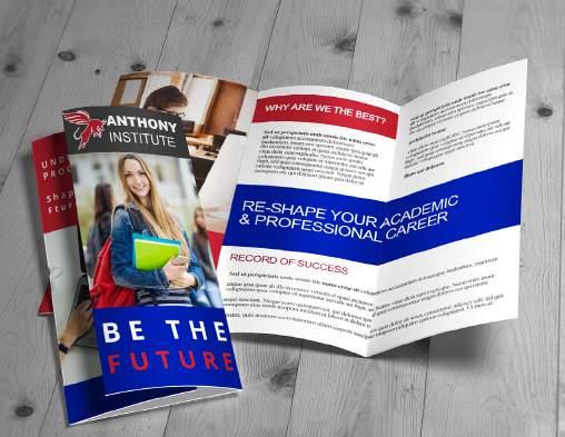 BROCHURES & FLYERS CATALOGUES & BOOKLETS Brand your school with letterhead, envelopes, brochures, catalogues, booklets,
