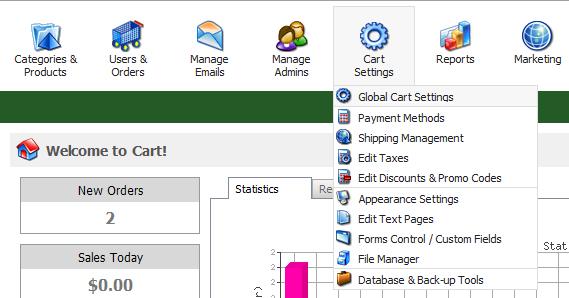108 Pinnacle Cart User Manual v3.6.3 Country List 130 : Use this section to enable countries you sell your products. You can view all the enabled countries during the checkout process.