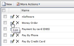Administration 233 The ID is automatically generated. You can change the other fields (except System Keyword). Click OK to save your changes.