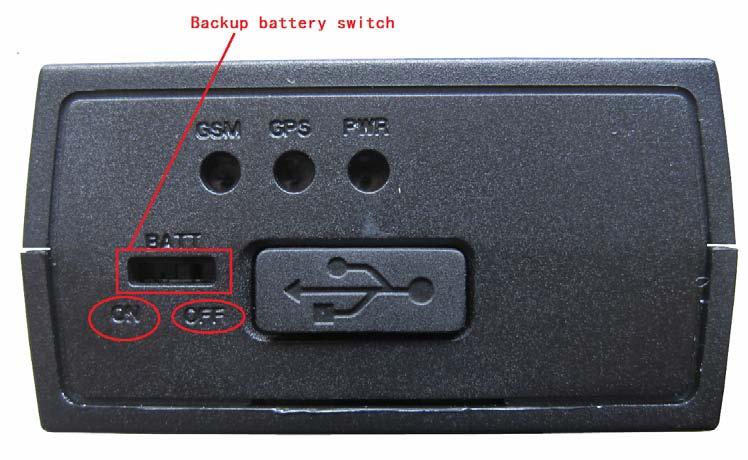 2.5. Switch on the Backup Battery To use the NxtG-V backup battery, the switch must be in the ON position.