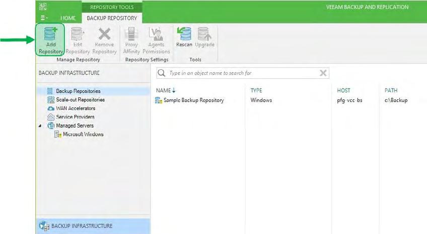 Once complete, connect to the Veeam Backup & Replication server (the first virtual machine we ve deployed from Azure Marketplace), to add the repositories to the console.