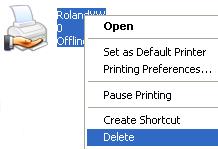 Remove VersaWorks ➌ Delete the [Roland VersaWorks] folder. From the [Start] menu, click [My Computer].